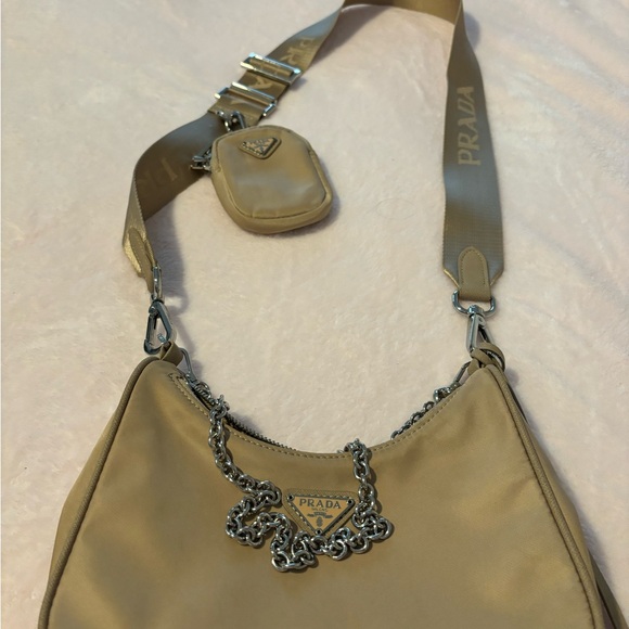 Prada Beige Shoulder Bag - Picture 4 of 8